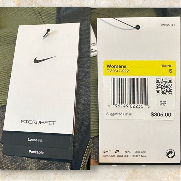Nike Storm-FIT Run Division Women’s Full-Zip Hooded Jacket Size Small DV1247-010 - Picture 12 of 12